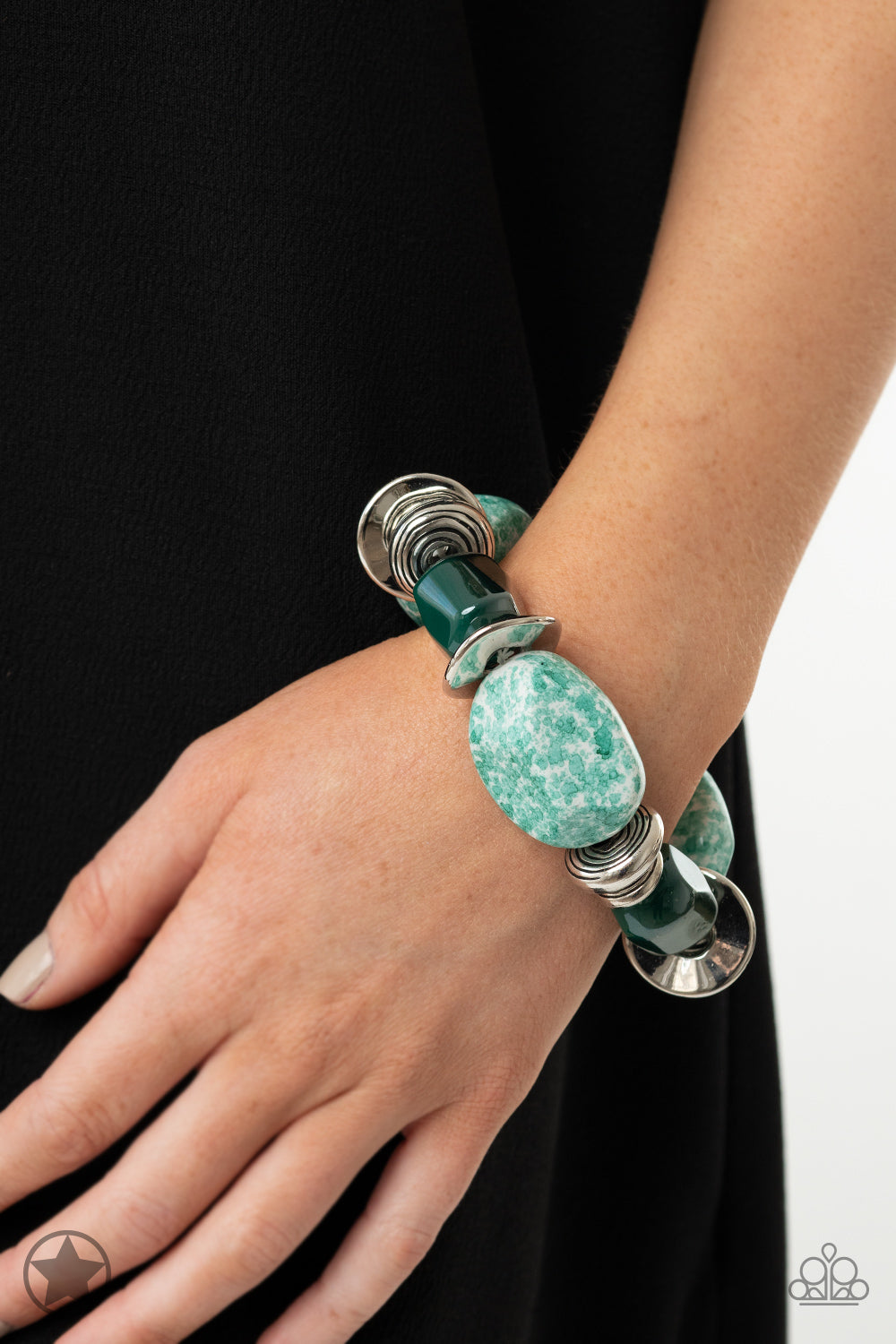 Paparazzi ♥ Glaze of Glory - Blue ♥ Bracelet