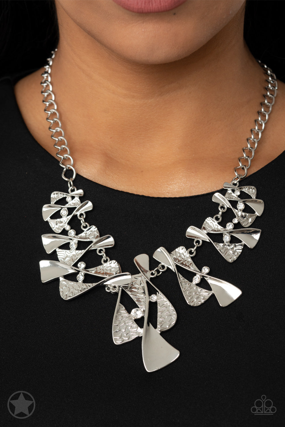 ♥ The Sands of Time - Silver ♥ Necklace