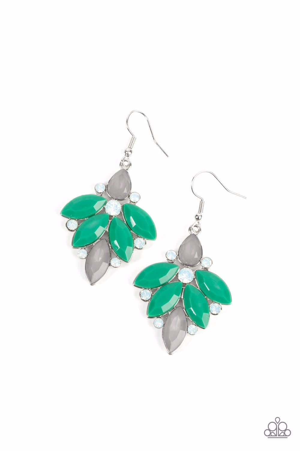 ♥ Fantasy Flair - Green ♥ Earrings