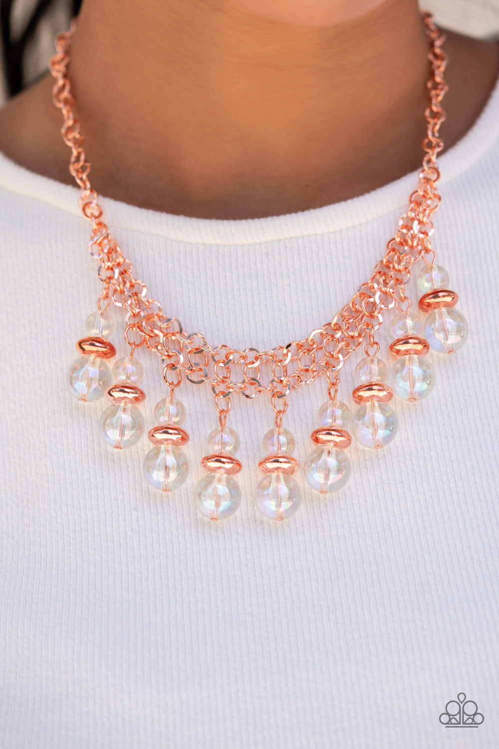 Deep Space Diva Copper Necklace