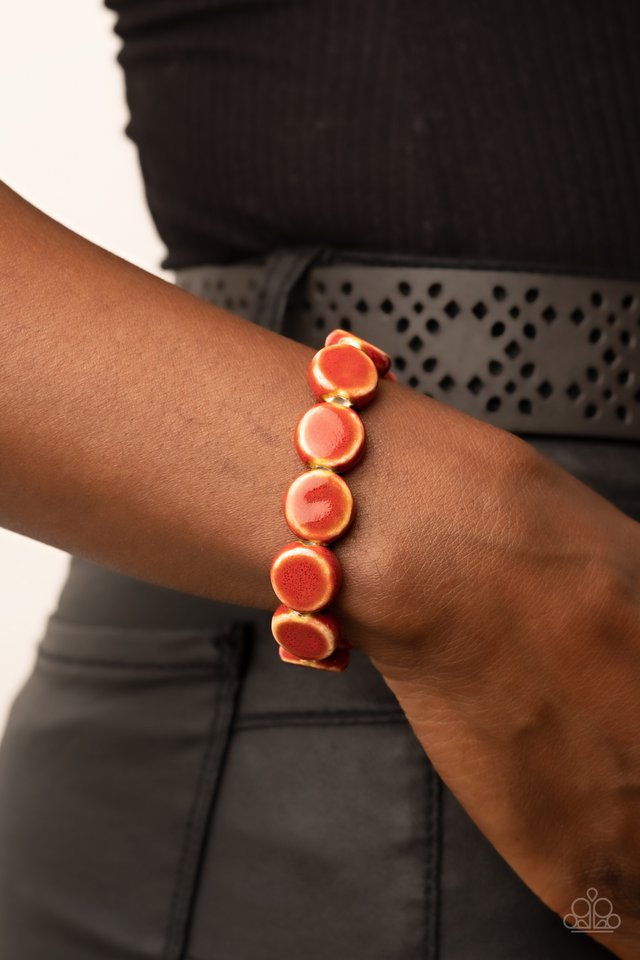 Earthy Entrada - Red ♥ Bracelet