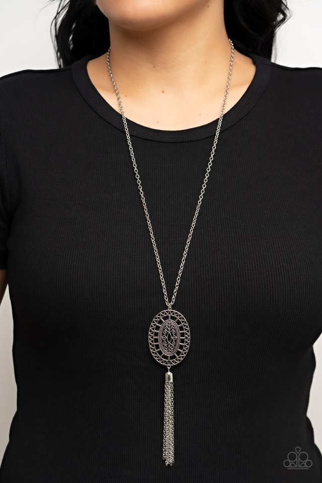 Whimsically Wistful - Silver ♥ Necklace