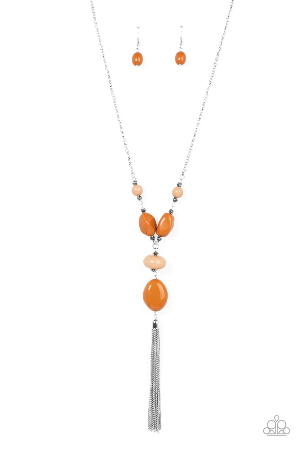 Paparazzi Necklace ~ Heavenly Harmony - Brown