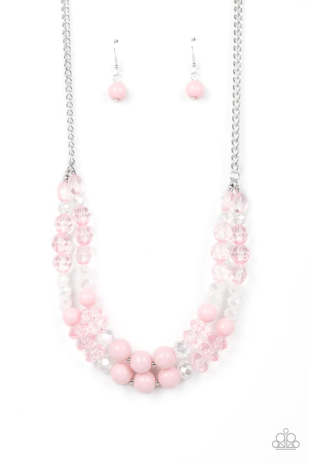 Paparazzi Necklace ~ Vera-CRUZIN - Pink