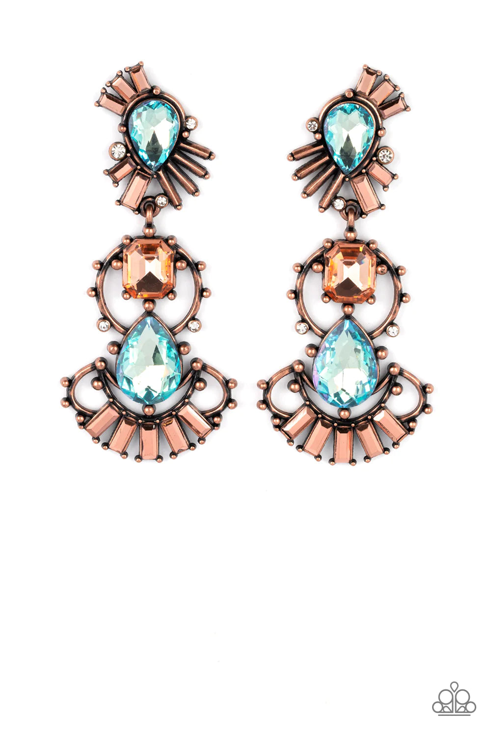 Paparazzi Earring ~ Ultra Universal - Copper