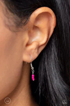 Seed Limit - Pink Choker Necklace -