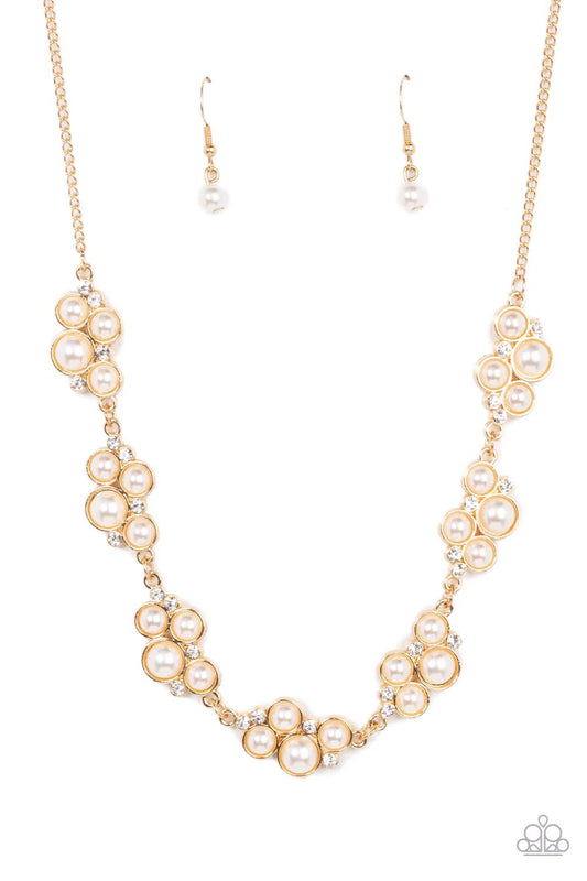 Paparazzi ♥ GRACE to the Top - Gold ♥ Necklace