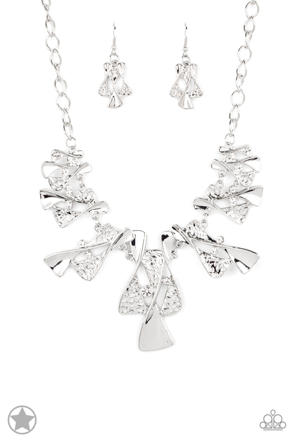 ♥ The Sands of Time - Silver ♥ Necklace