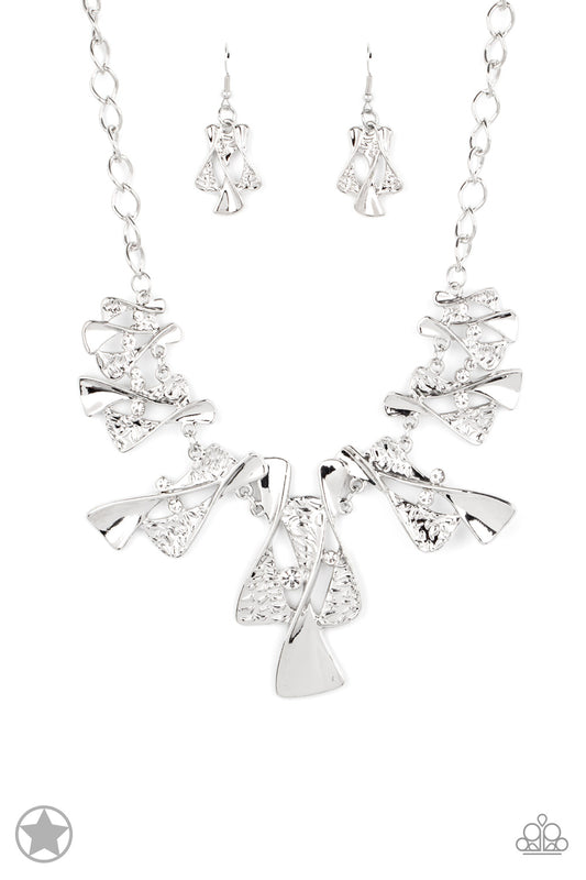 ♥ The Sands of Time - Silver ♥ Necklace