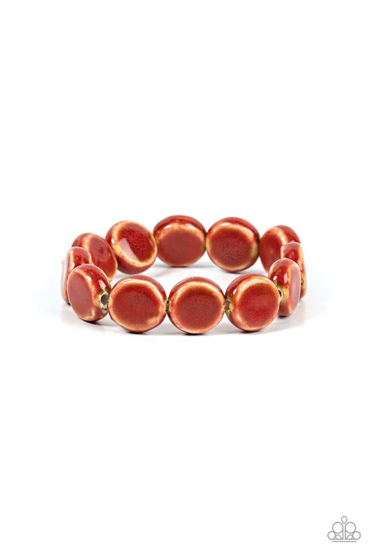 Earthy Entrada - Red ♥ Bracelet