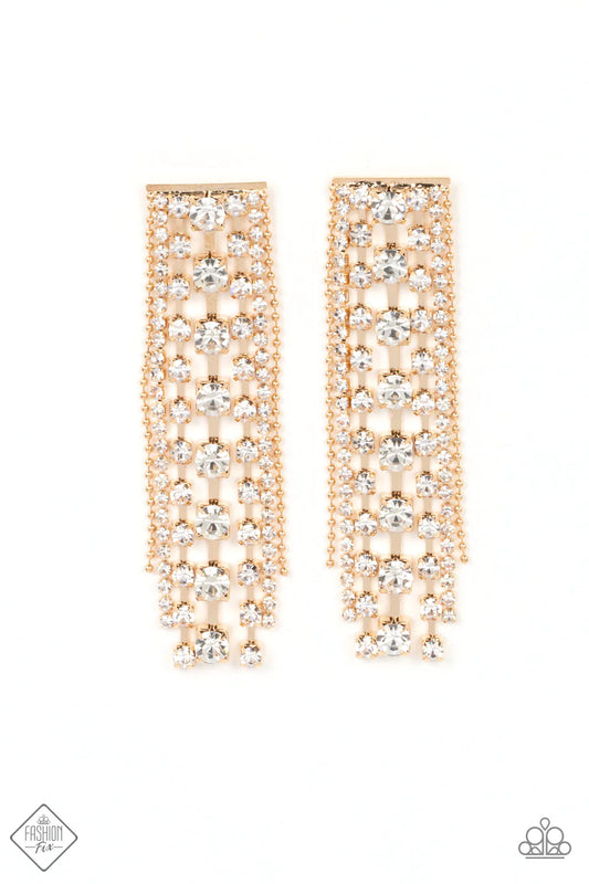 Starry Streamers Earring GOLD